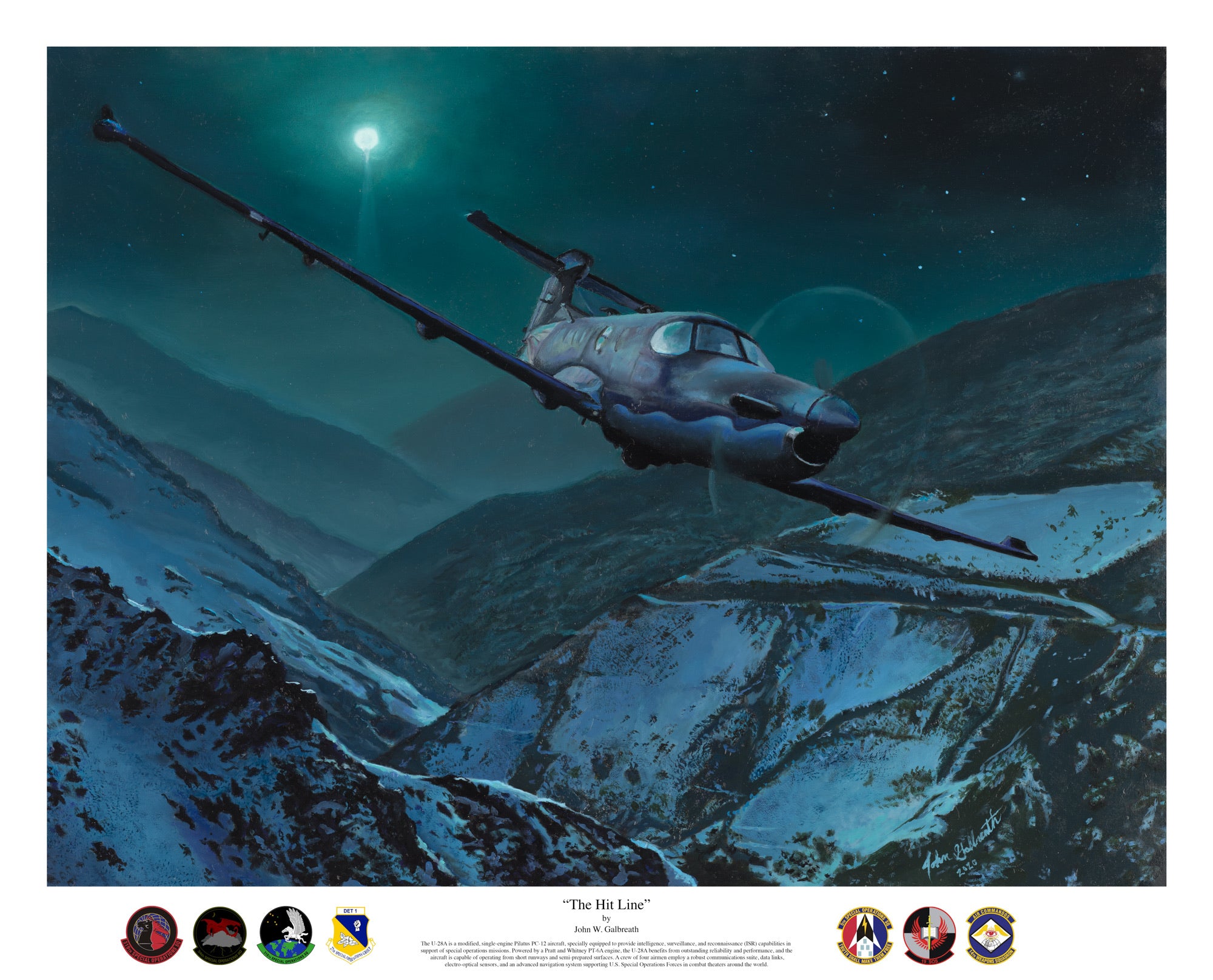 Hit Line Studios-Aviation Art by John Galbreath